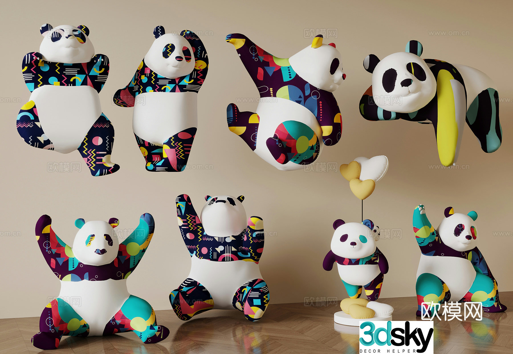 Kung Fu Panda 3d model