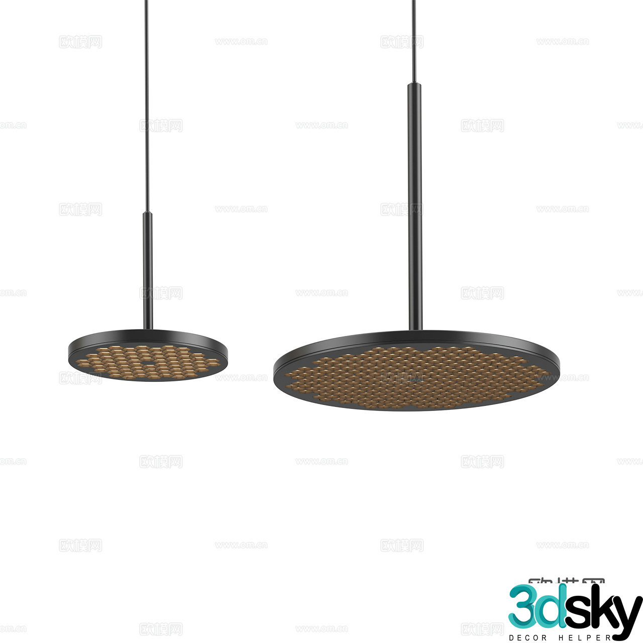 Artemide Modern minimalist chandeliers Round chandeliers Bar chandeliers Restaurant chandeliers 3D model