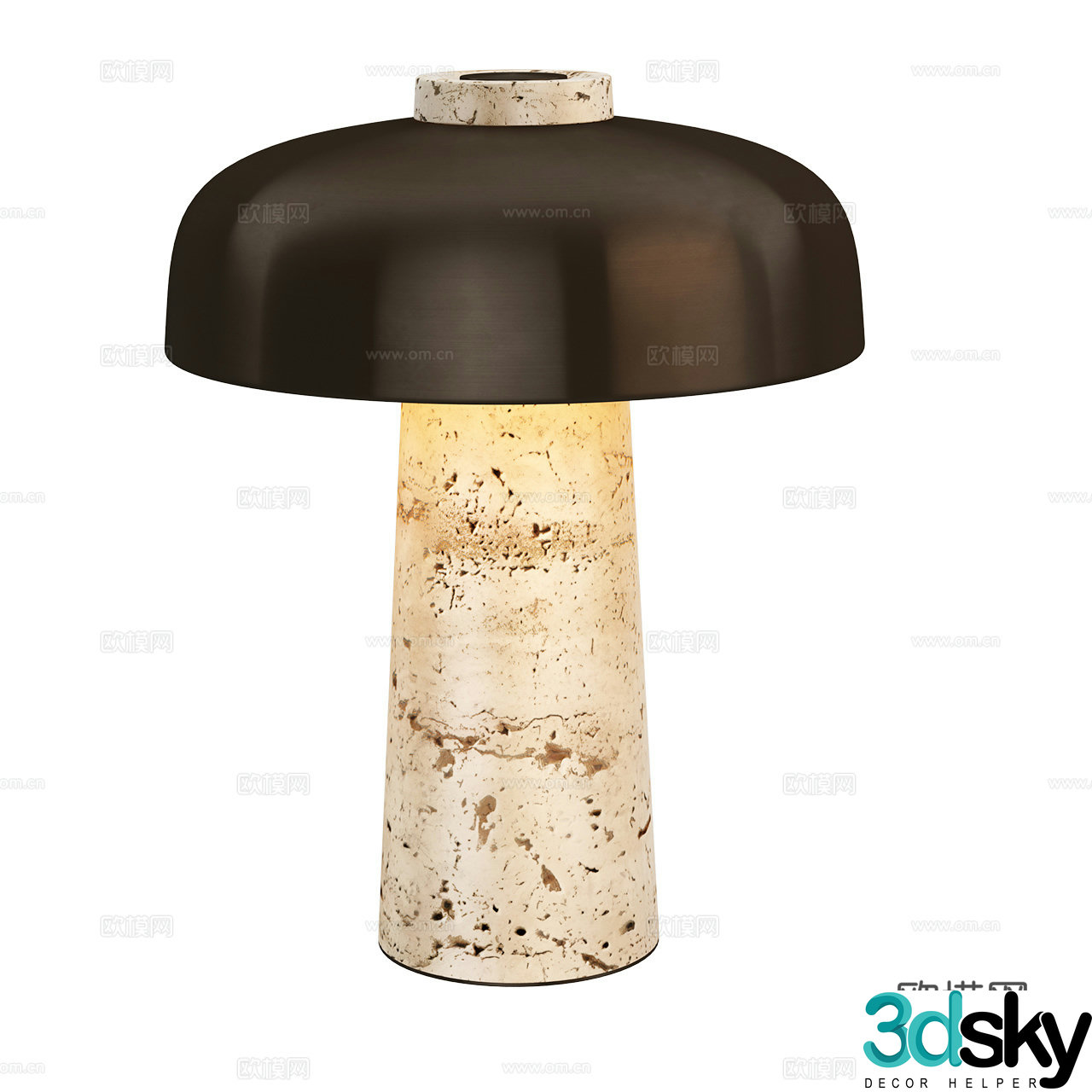 Audo Copenhagen Minimalist desk lamp Dongshi table lamp Retro desk lamp 3d model