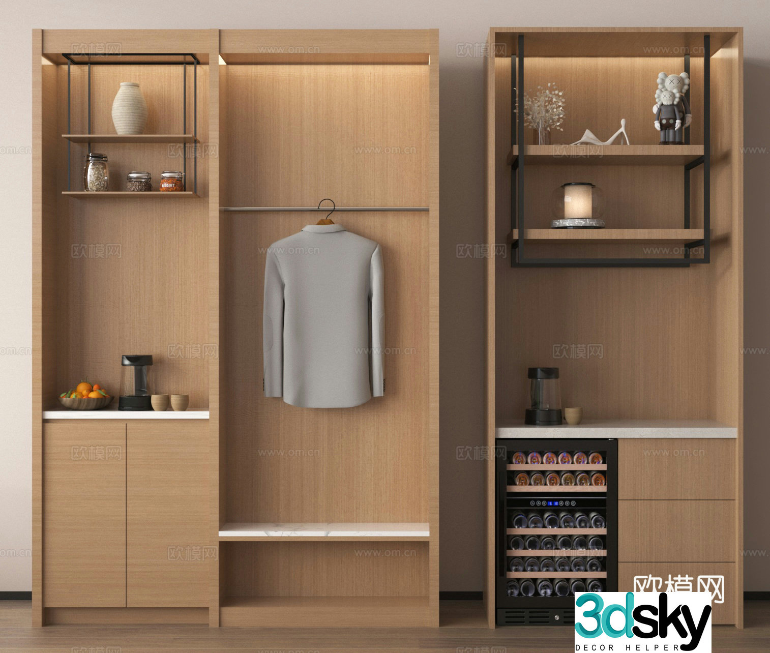 Wardrobe 3d model