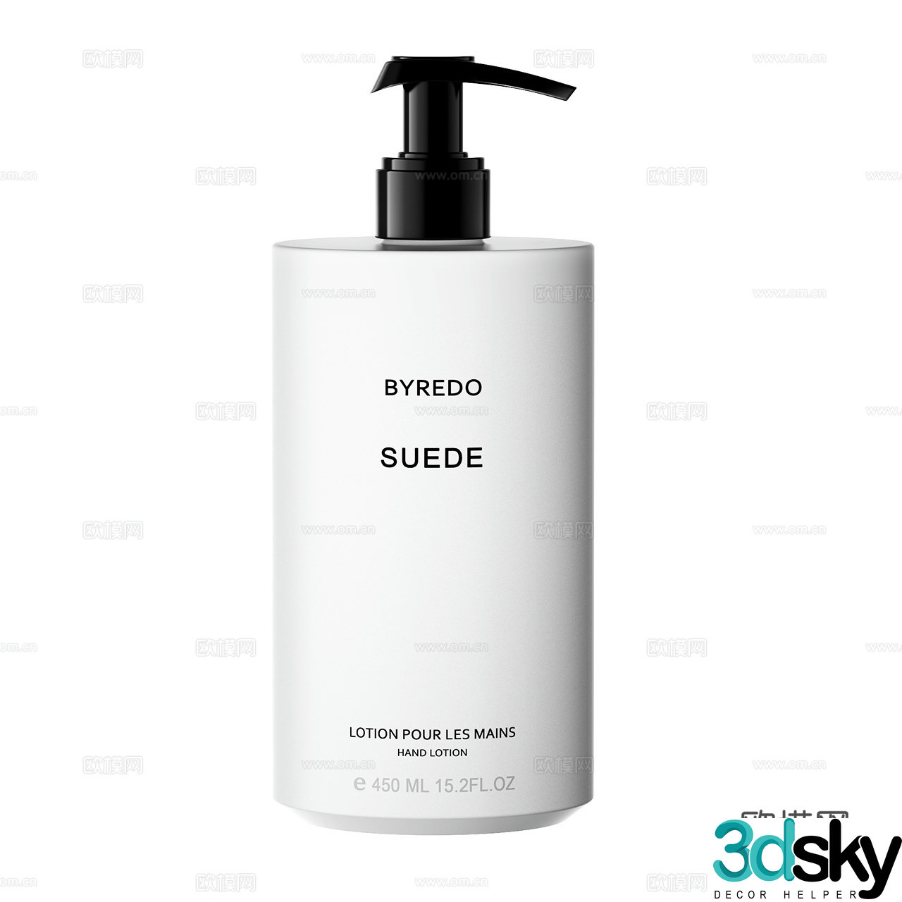 Byredo modern lotion cosmetics decoration ornaments decoration ornaments 3d model