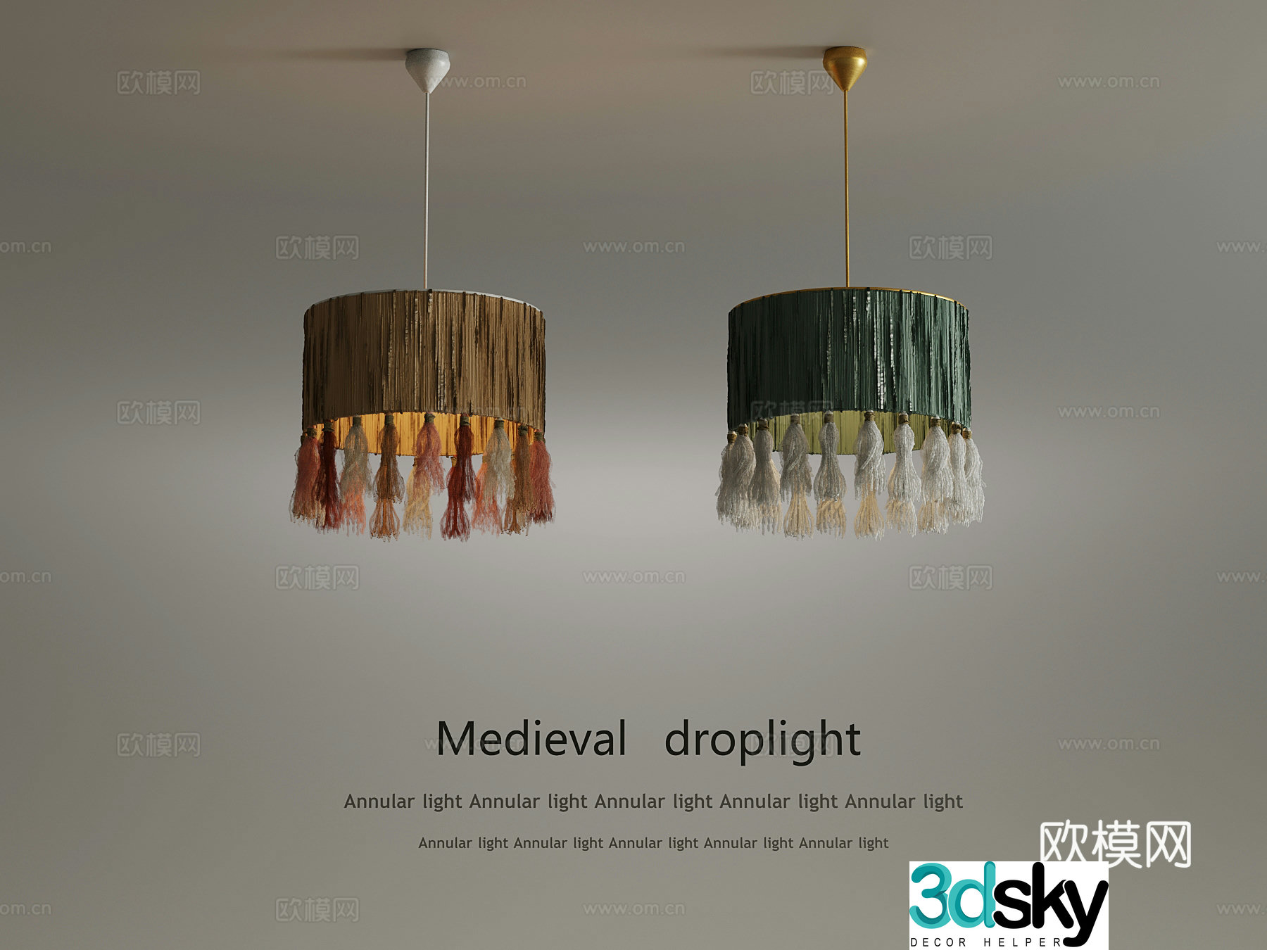 Chandelier Wasabi Chandelier Ethnic Chandelier 3D Model