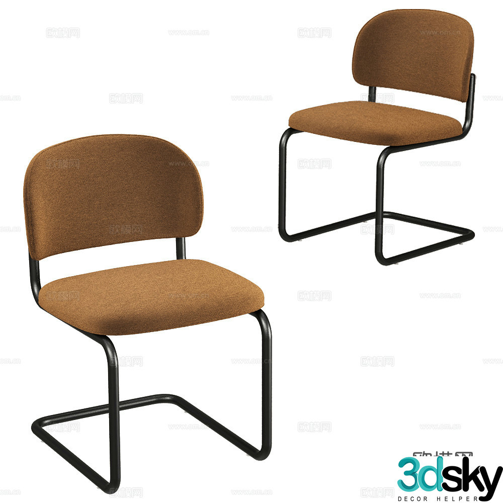 Blasco&Vila dining chair 3d model
