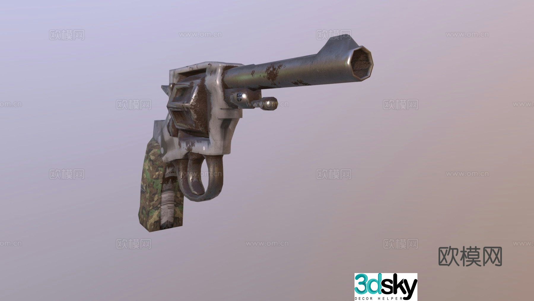 Nagant M1895 3d model