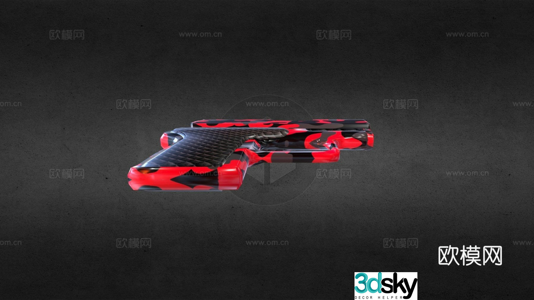 RM380 pistol 3d model