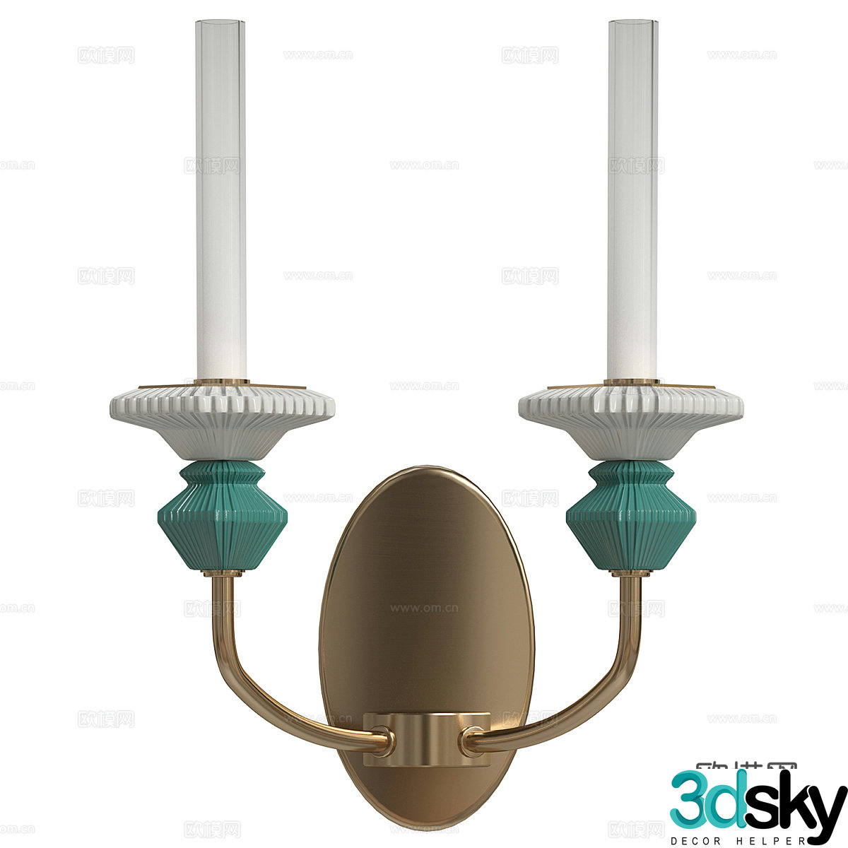 Modern simple and light luxury wall lamp wall lamp Simple and light luxury wall lamp Decorative wall lamp 3d model