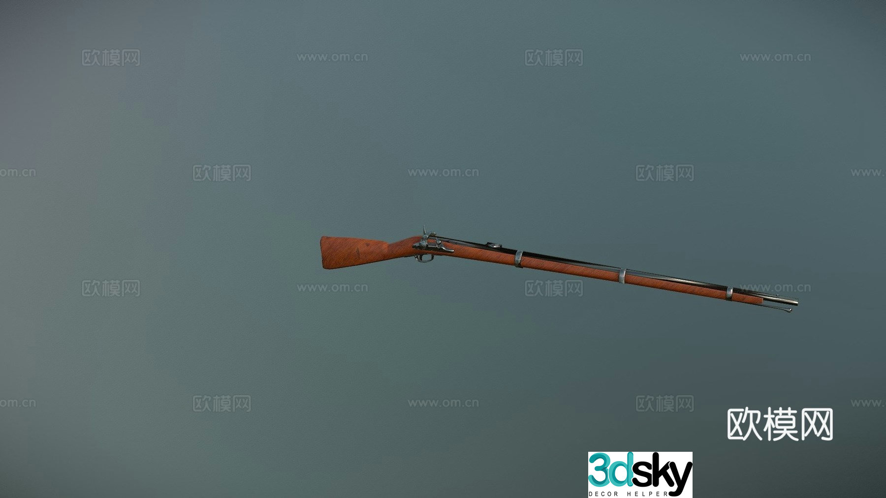 Springfield Model 1861 3d model