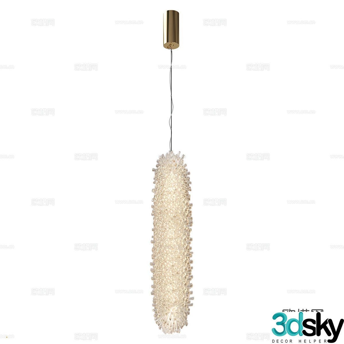 Modern simple chandeliers chandeliers simple chandeliers dining chandeliers living room chandeliers lamps 3D model