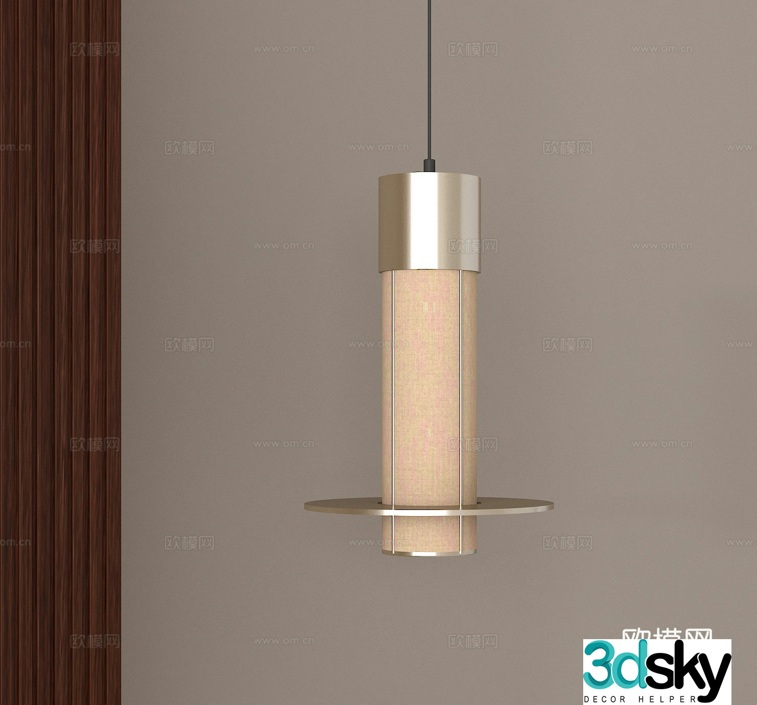 Small chandelier 3d model