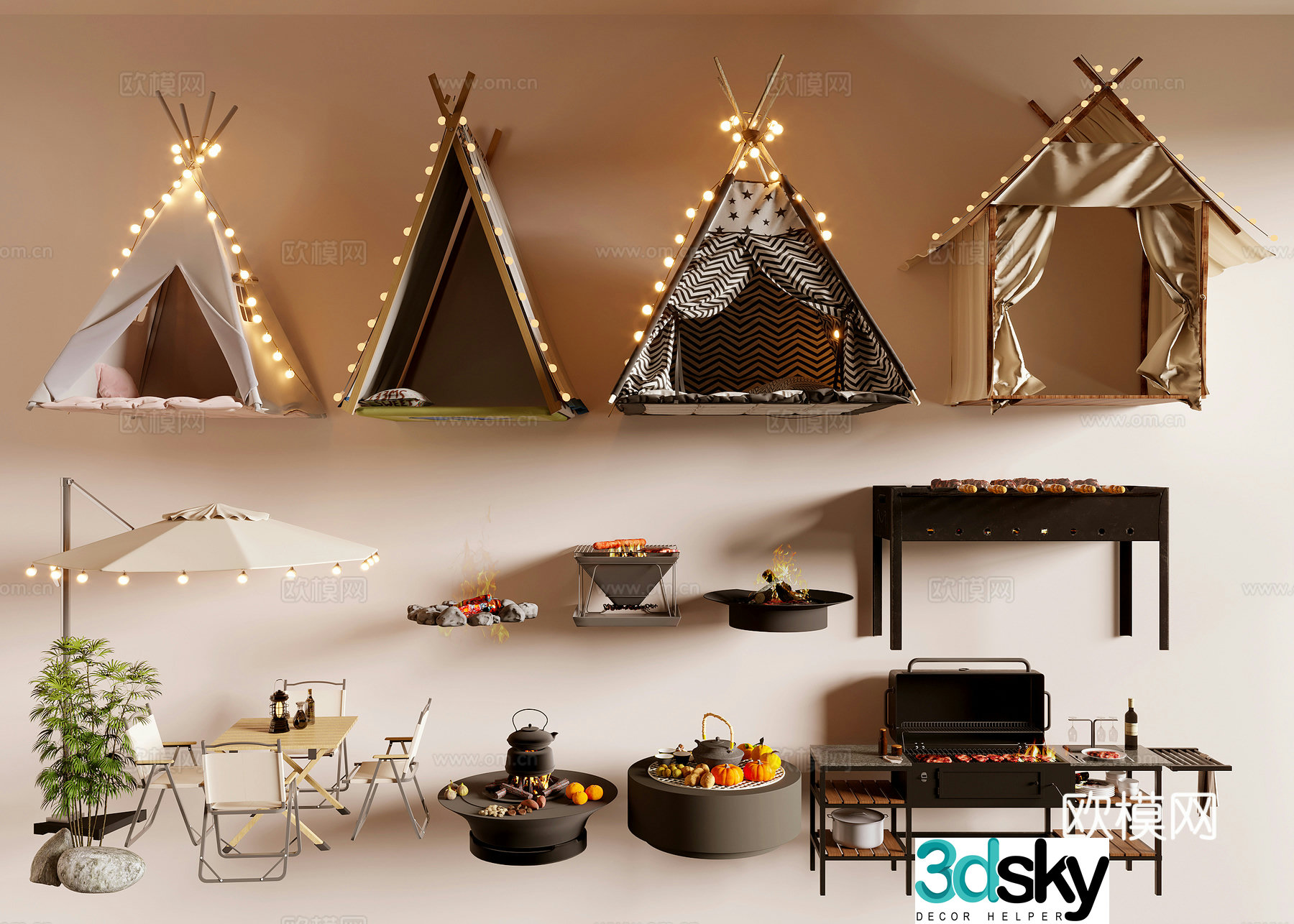 Tent 3d model