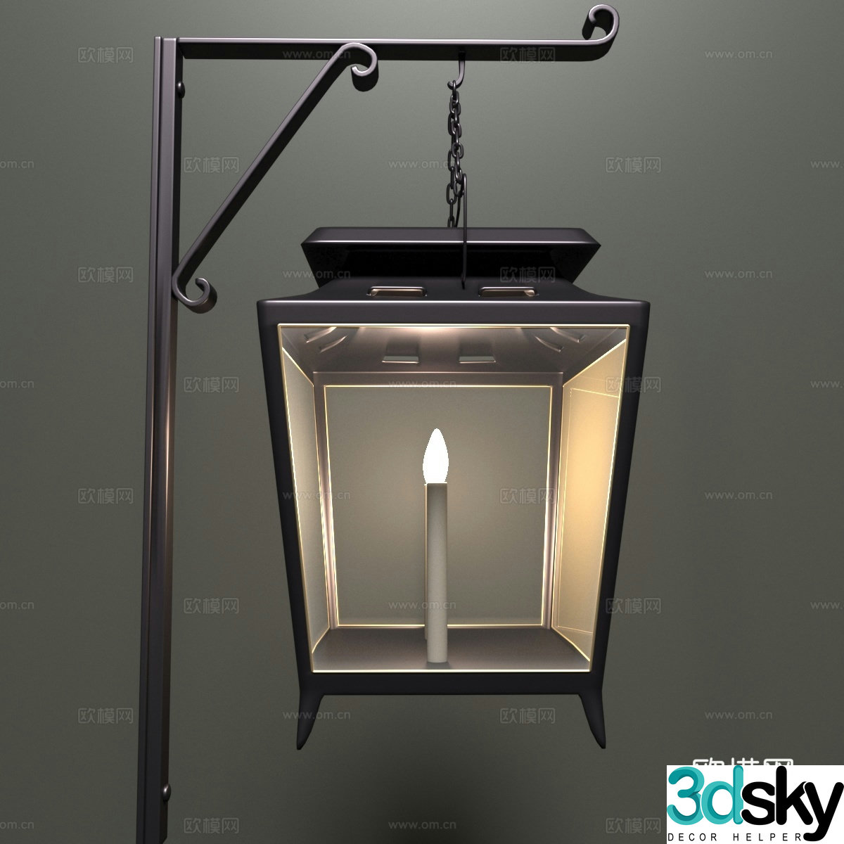 Wall lamp 3d model