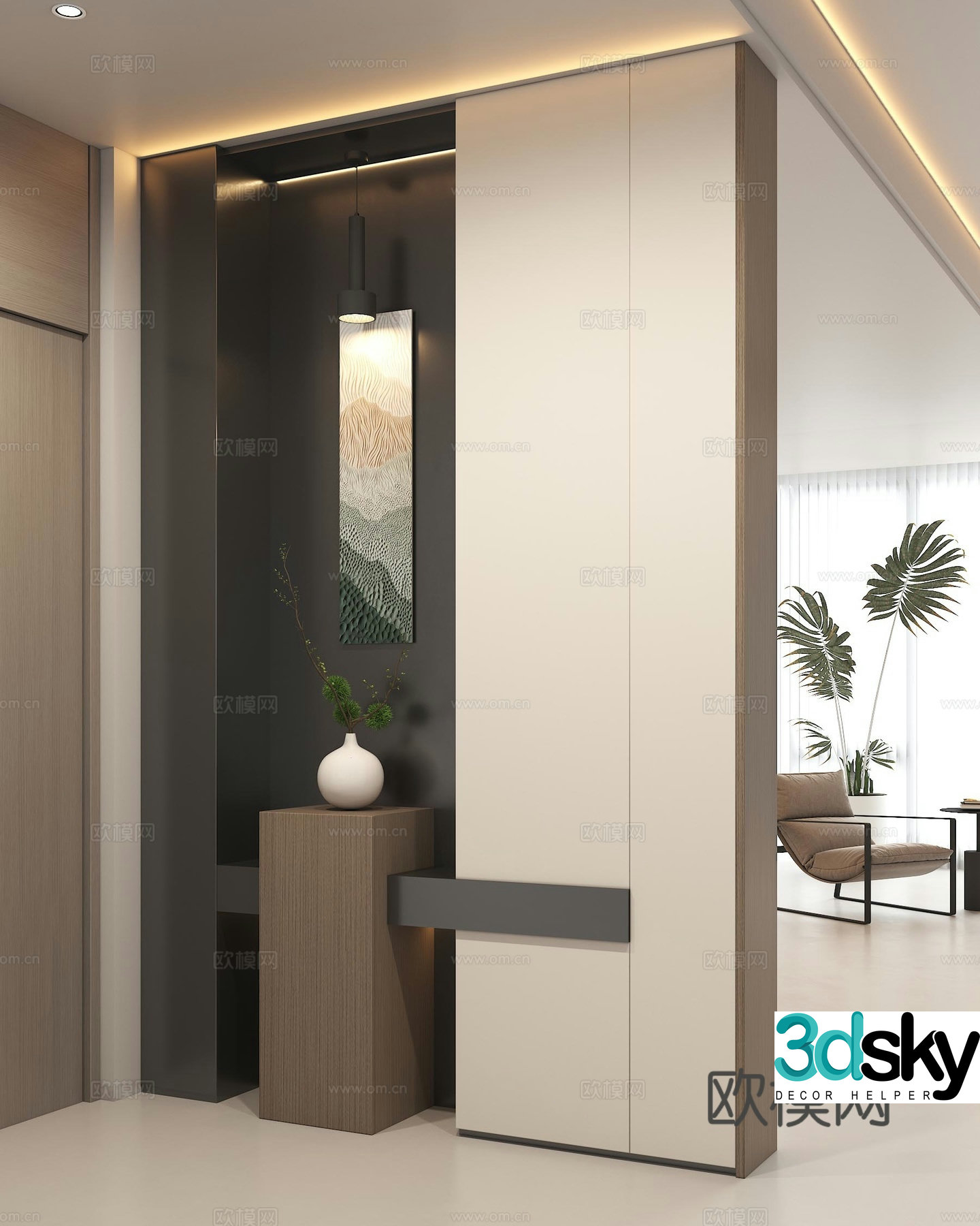 Entrance entrance entrance entrance hall entrance hall entrance hall entrance screen 3D model