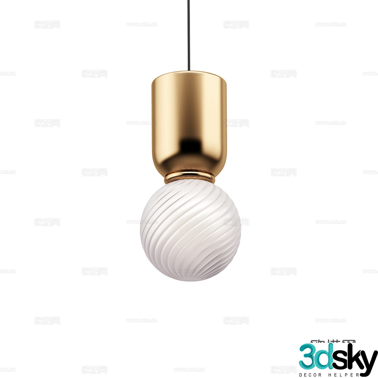 Euroluce Lampadari Italian light luxury chandeliers Minimalist chandeliers 3D model