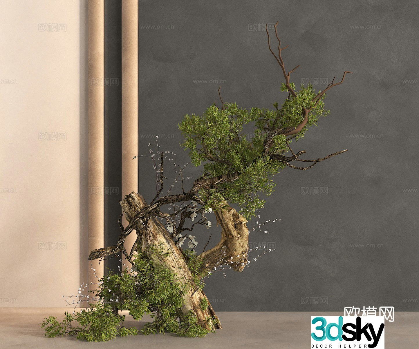 Plant Landscape Landscape Sketch Garden Landscape 3D Model