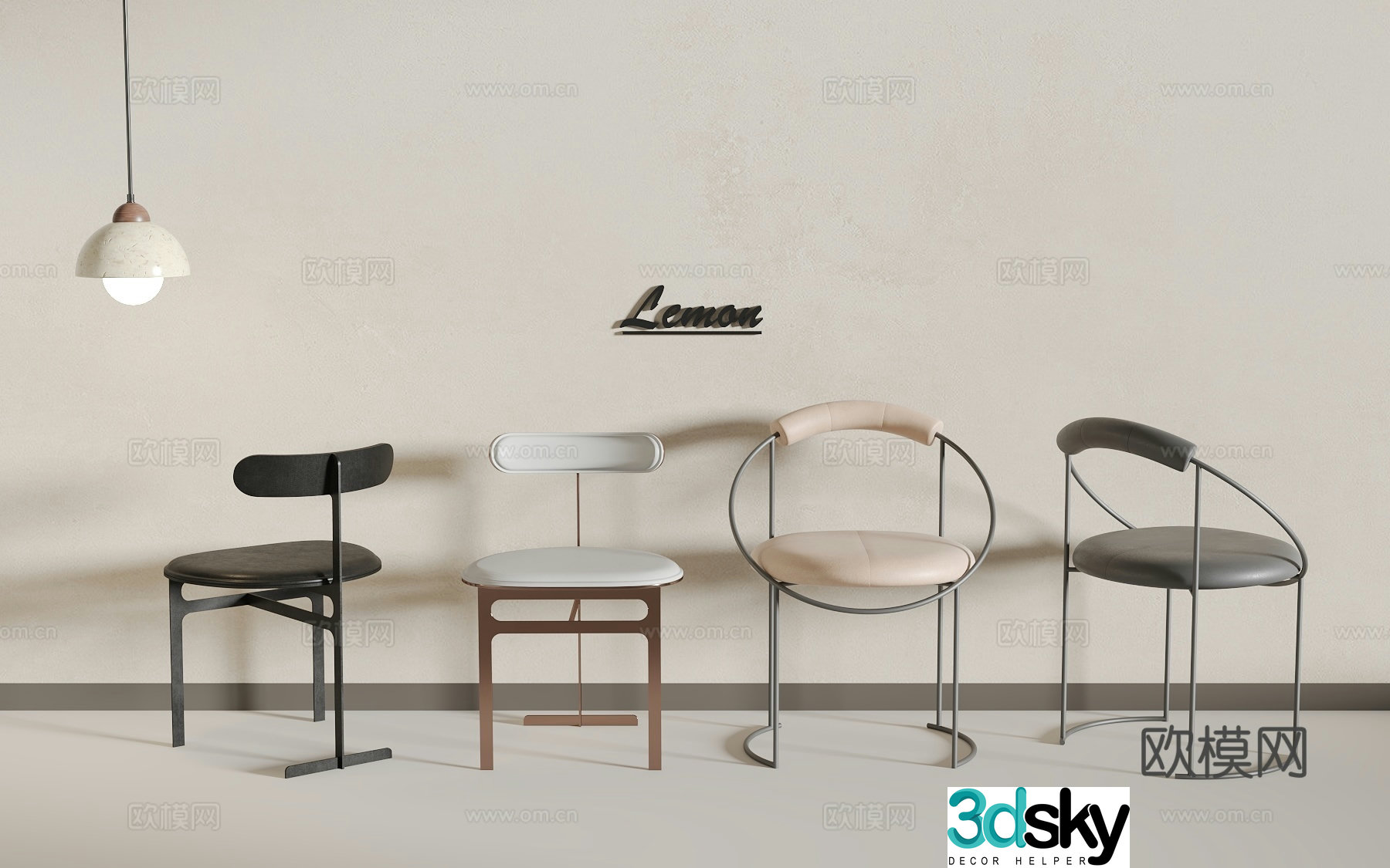 Modern chair 3d model