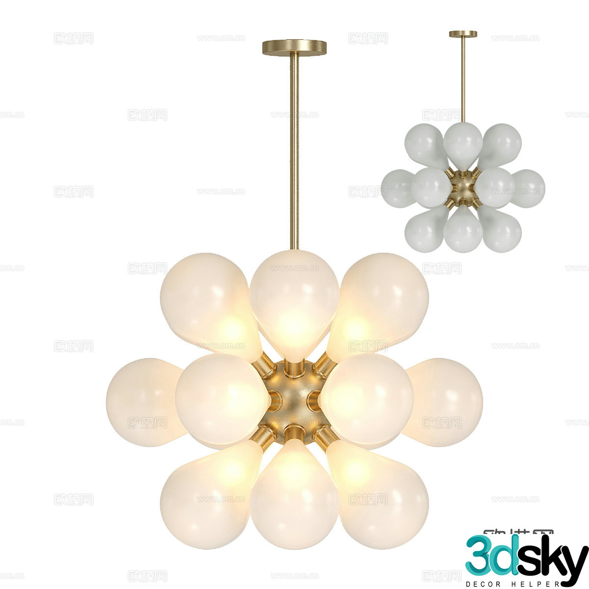 Chandelier 3d model