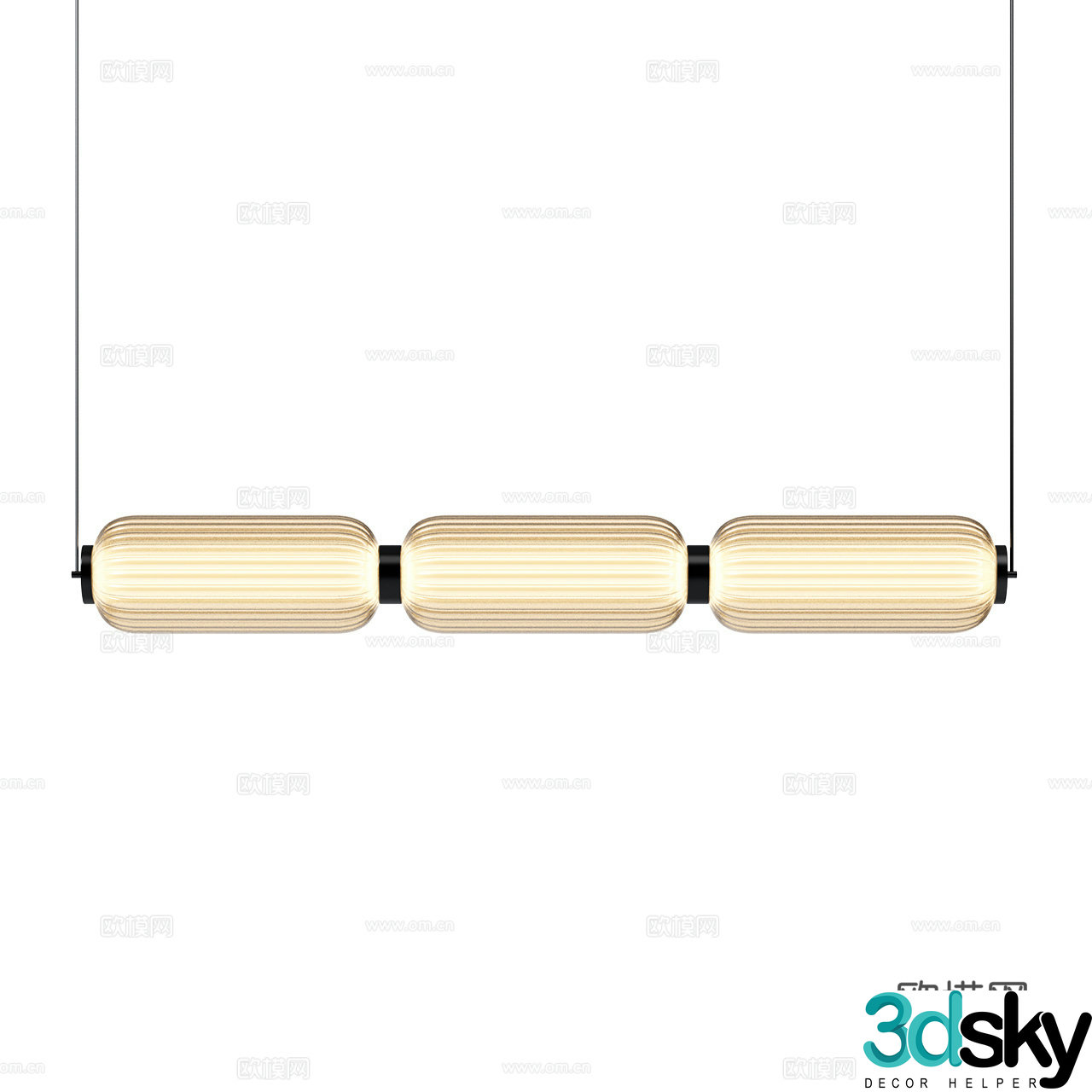 Aromas Minimalist Chandeliers Simple Chandeliers Restaurant Chandeliers Glass Chandeliers 3D Model
