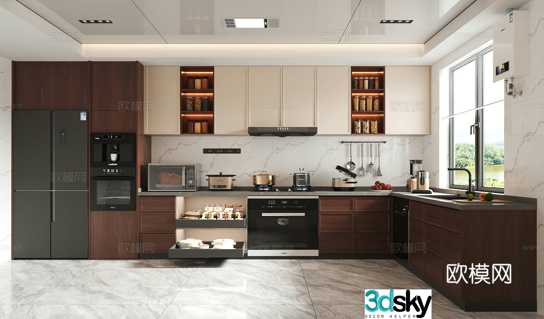 Kitchen Cabinet Kitchen Design Cabinet Design Kitchen Cabinet 3D Model