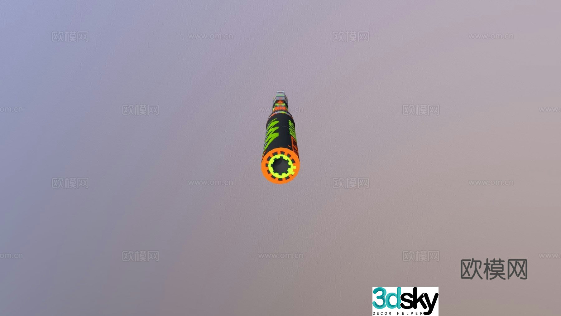 USP-S hits the 3D model when it is lit
