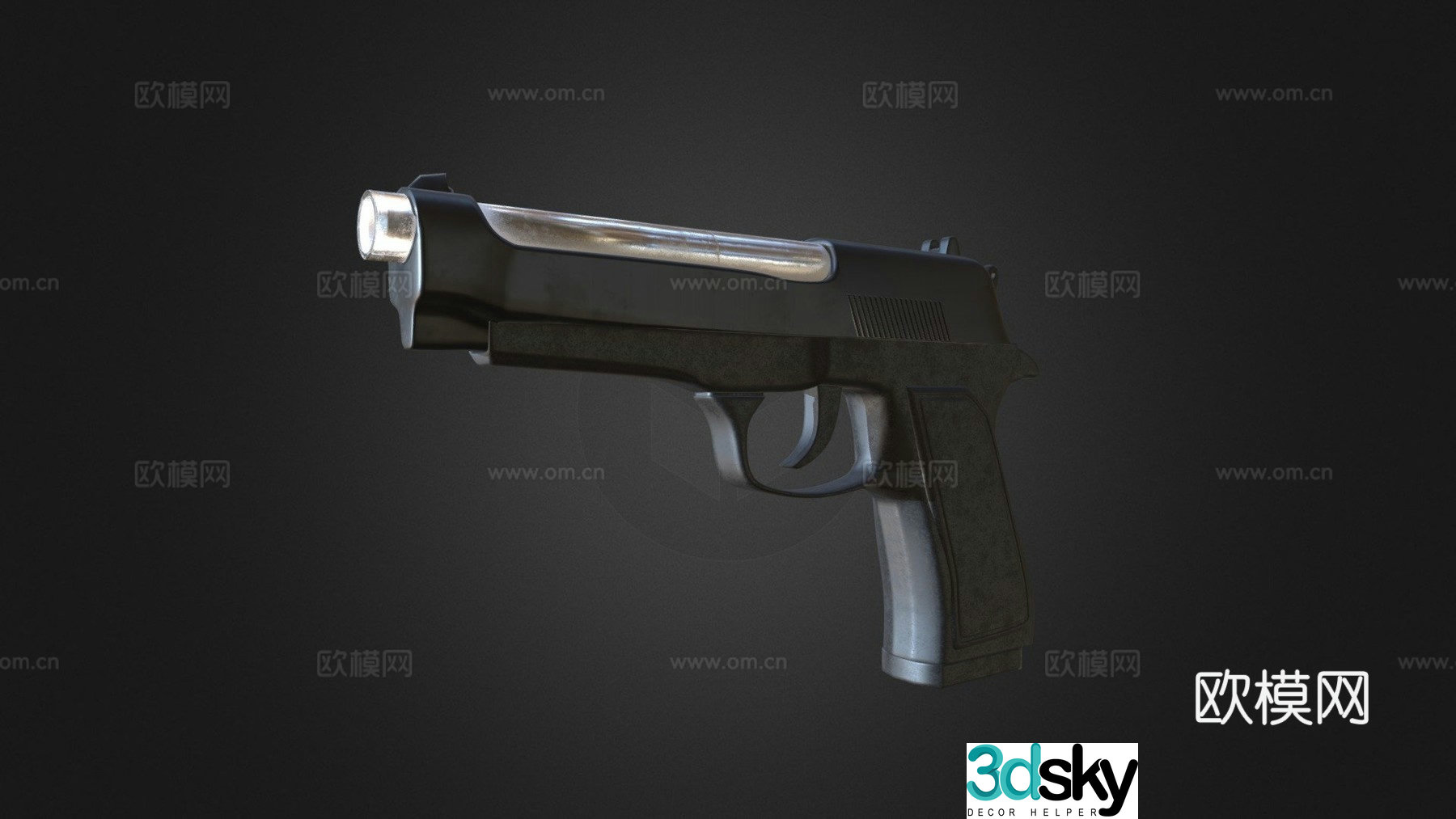 Beretta 92 3d model