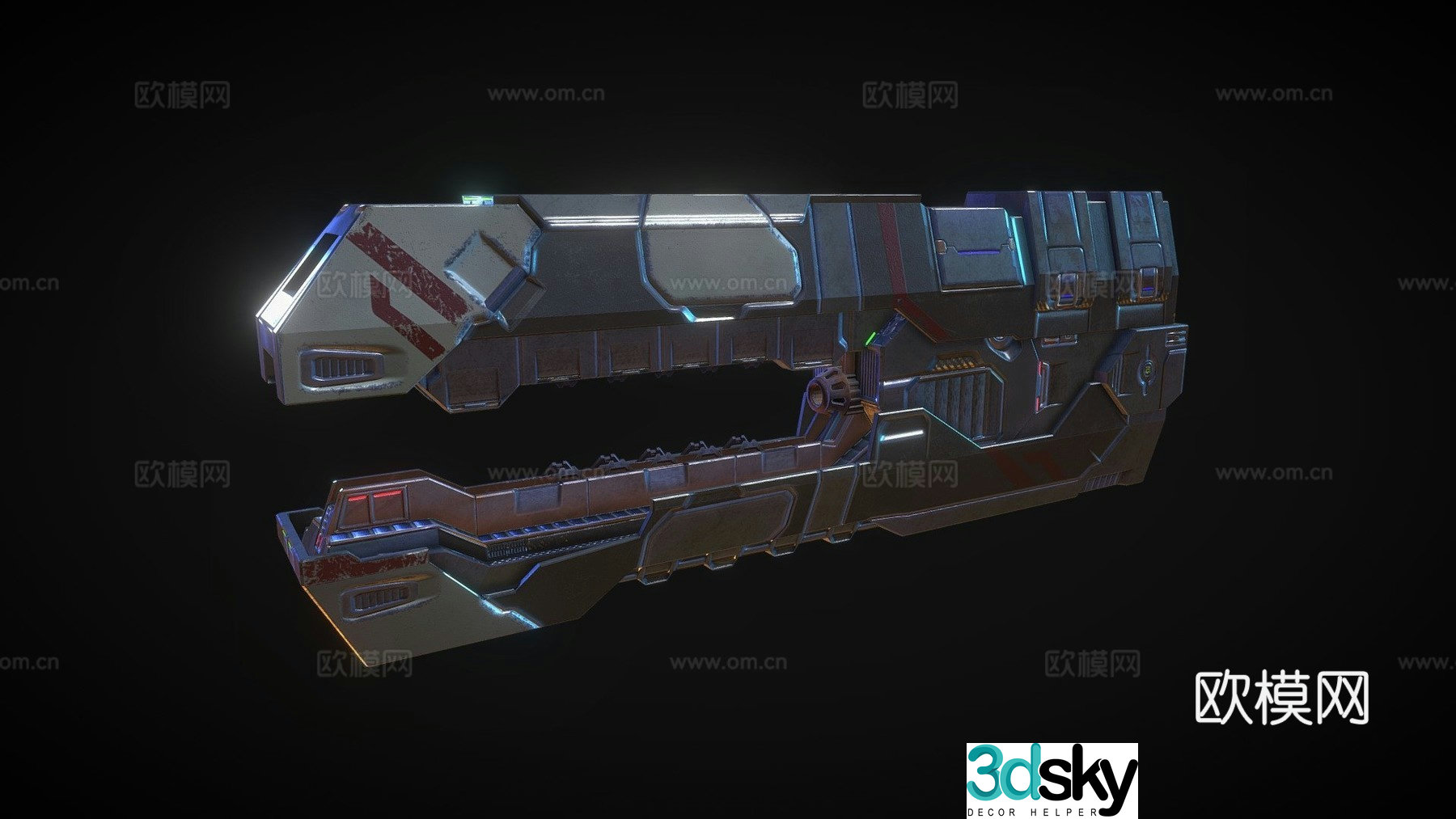 League of Demolishers - Reader - First Contact 3D Model
