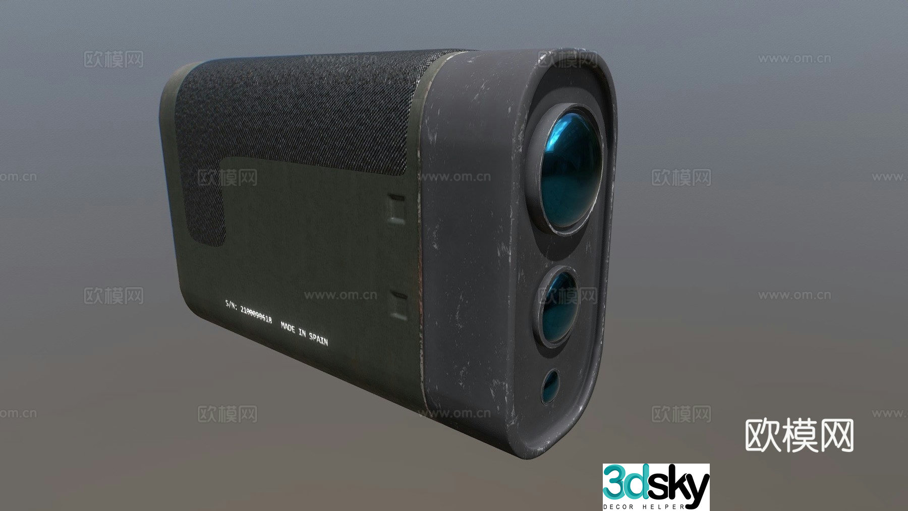 laser rangefinder 3d model