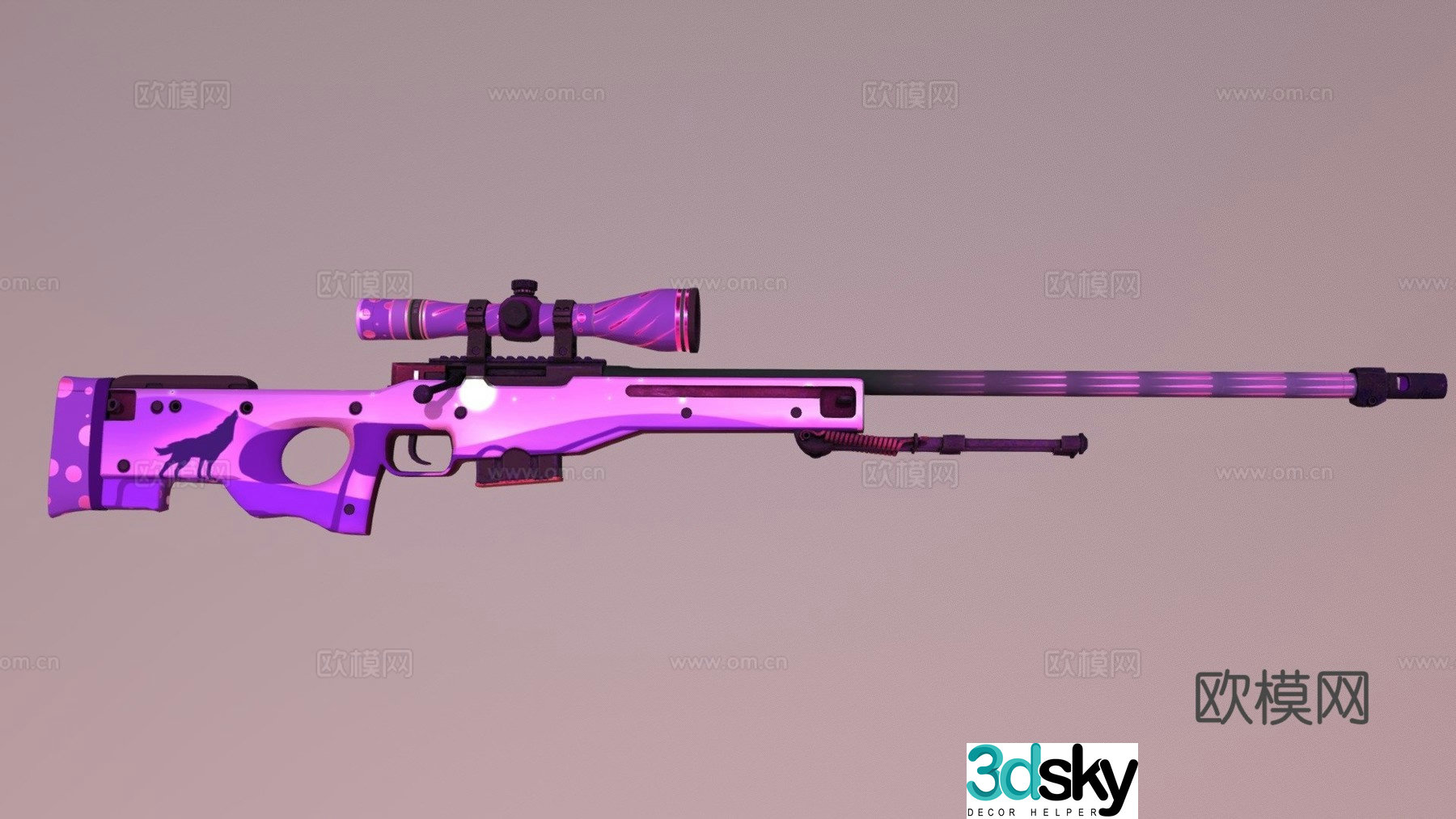 AWP 3d model