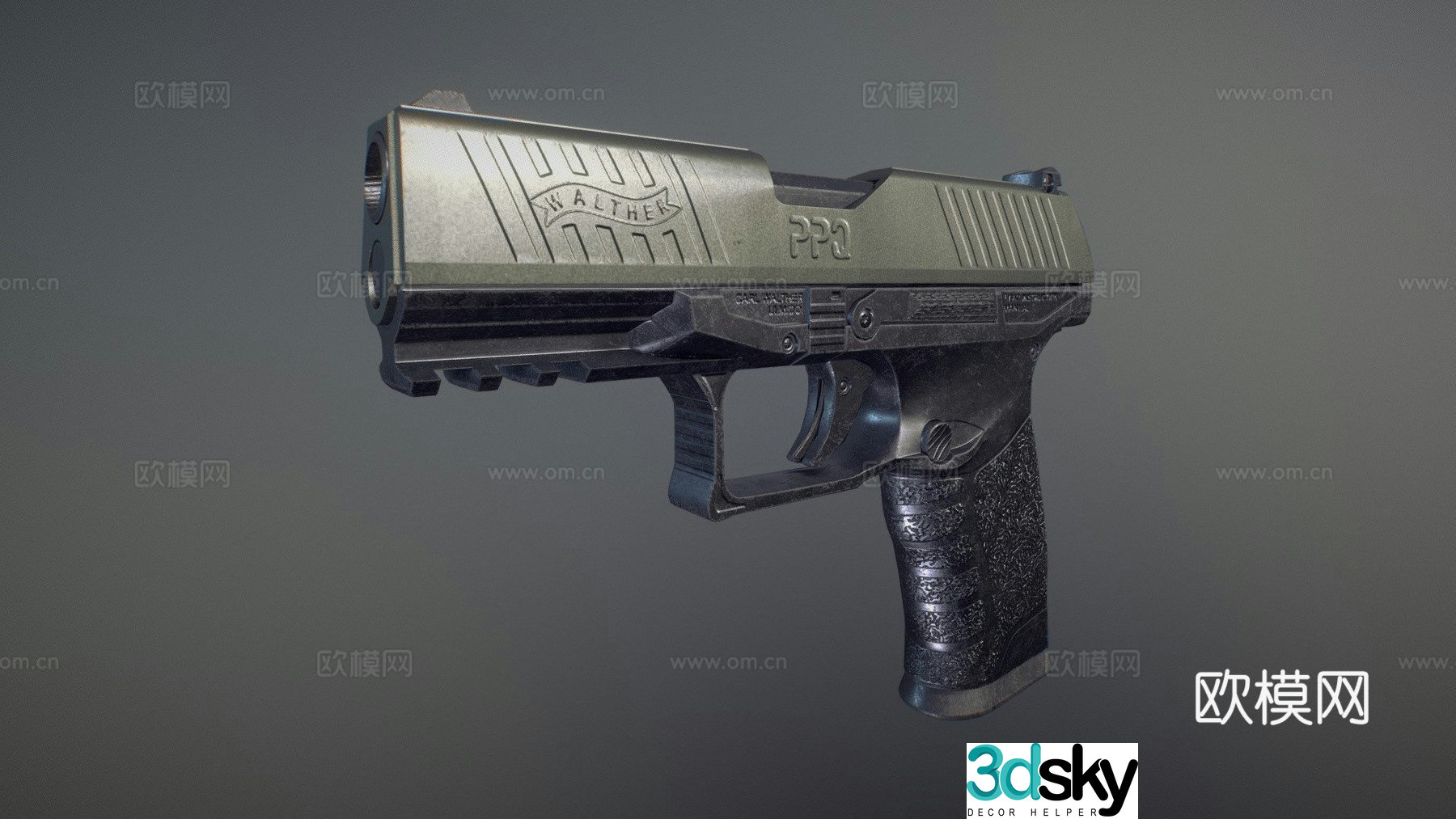 Walter PPQ 3d model