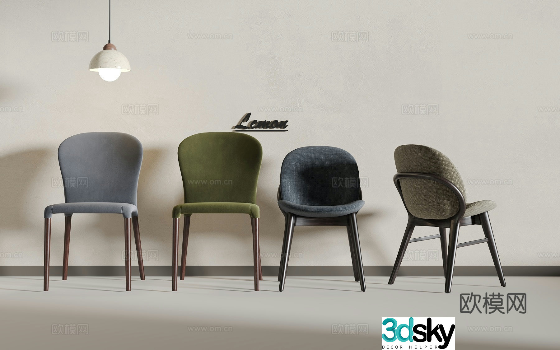 Modern chair 3d model
