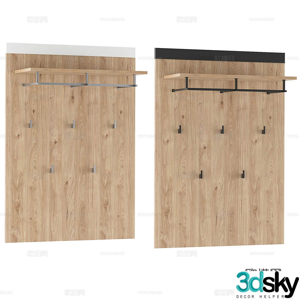 Wallboard hanger 3d model