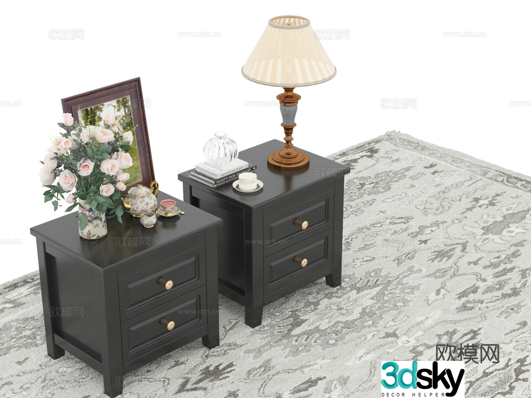 Furniture cabinet 3d model