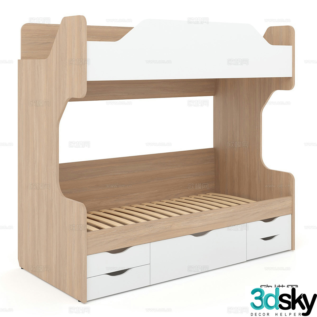 Children’s bed 3d model