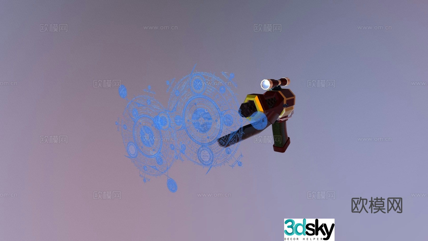 Firearms 3d model