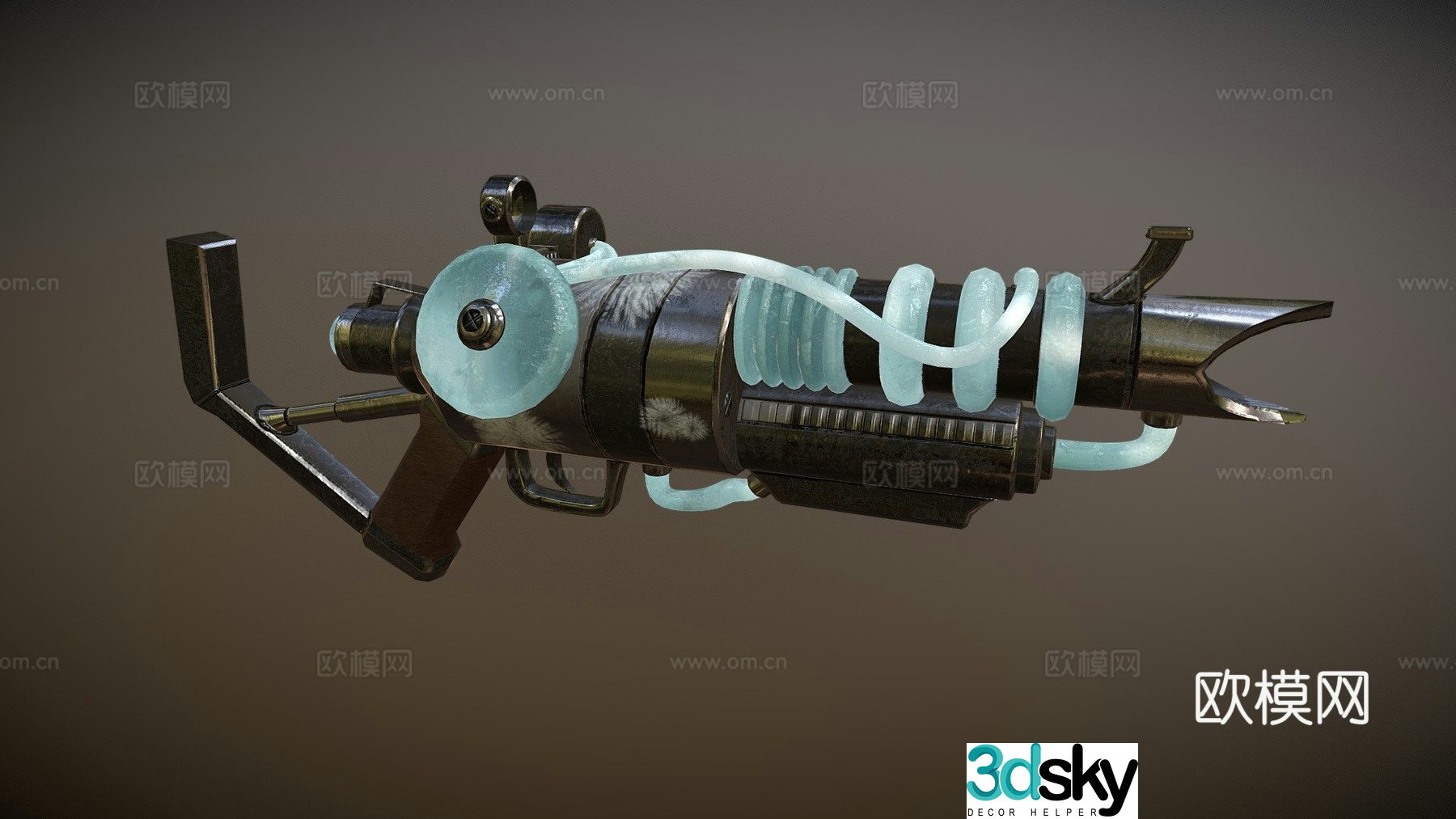 Project Alpha-Freeze Gun 3d model