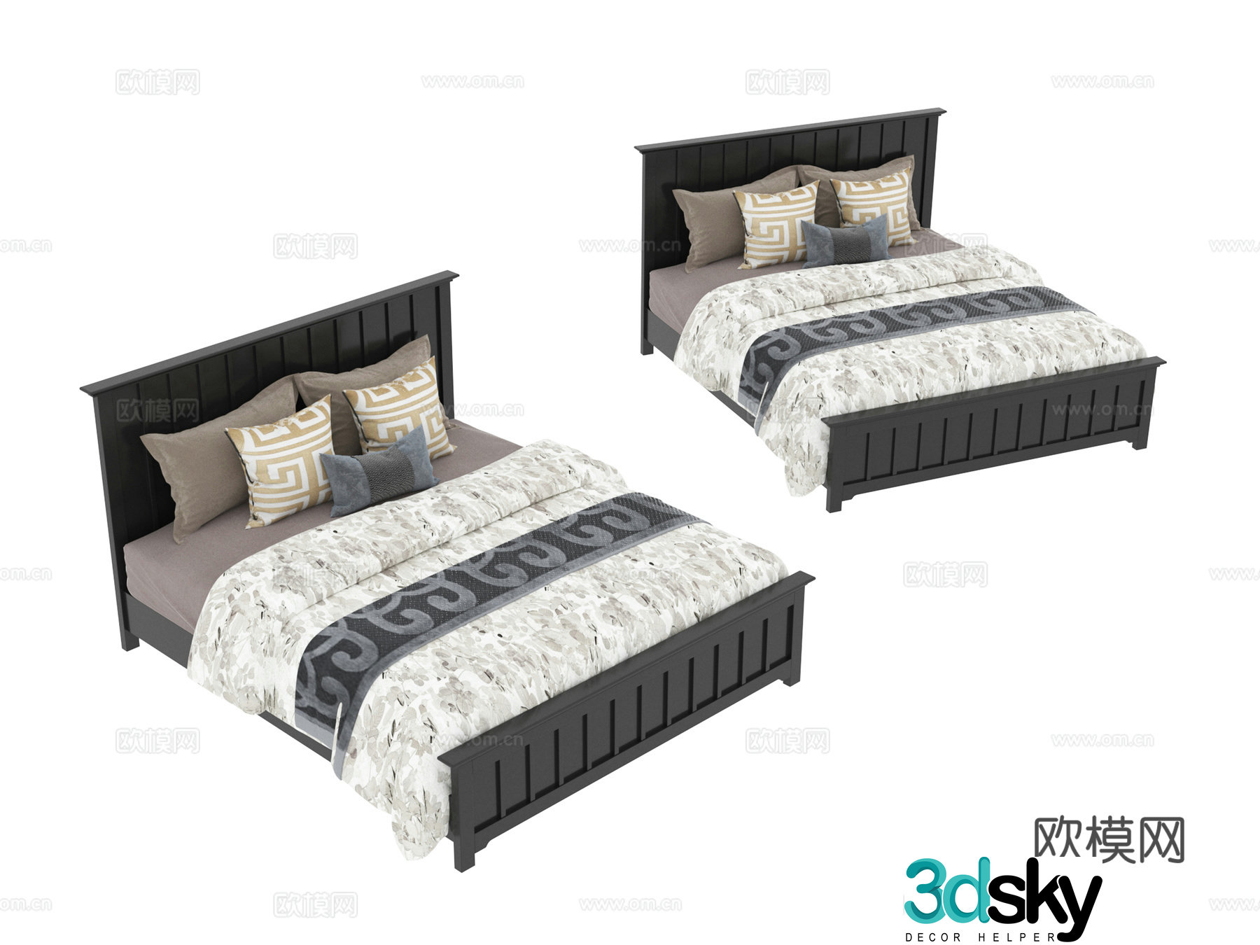 Furniture Bed 3D Model