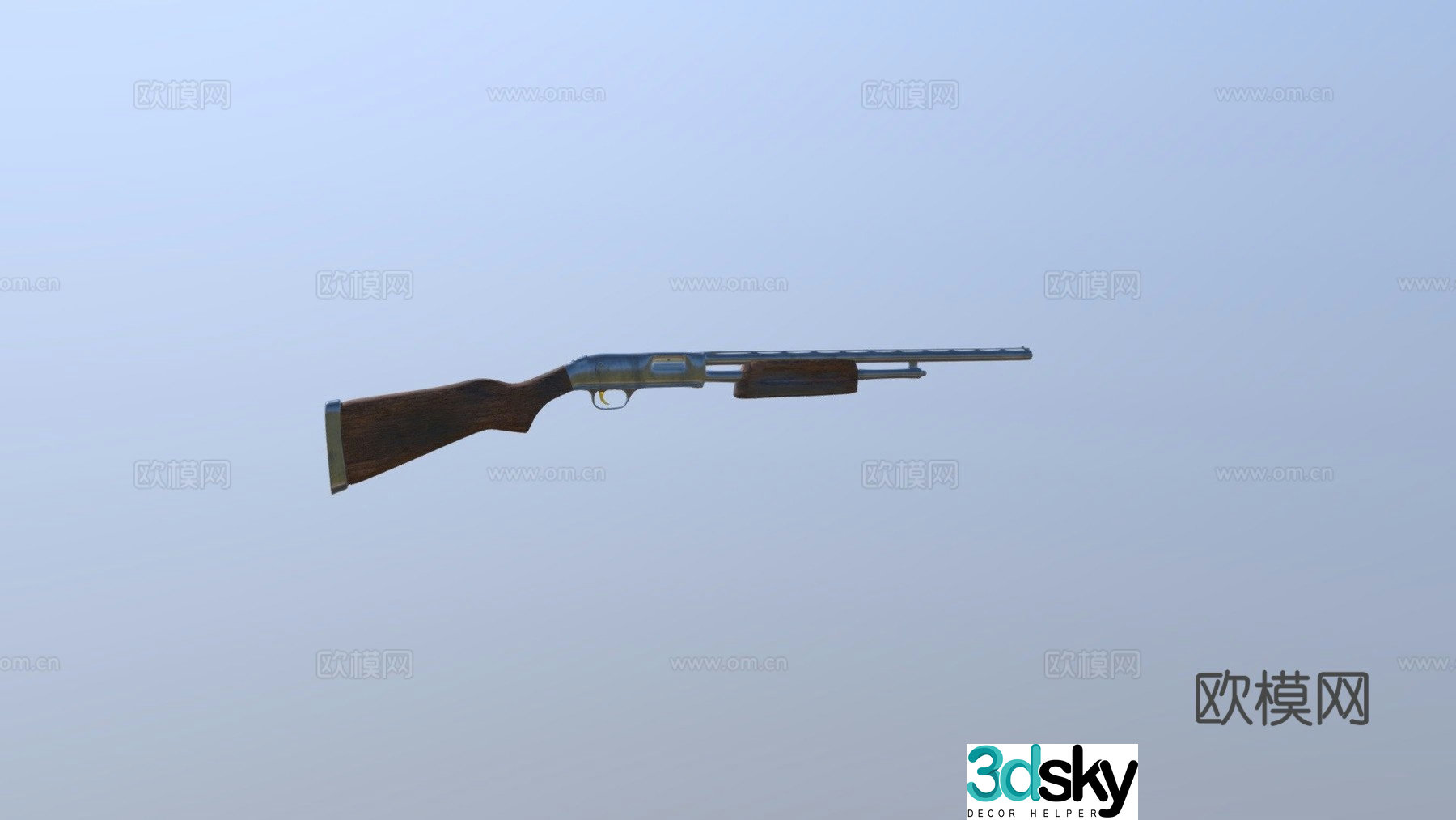 shotgun 3d model