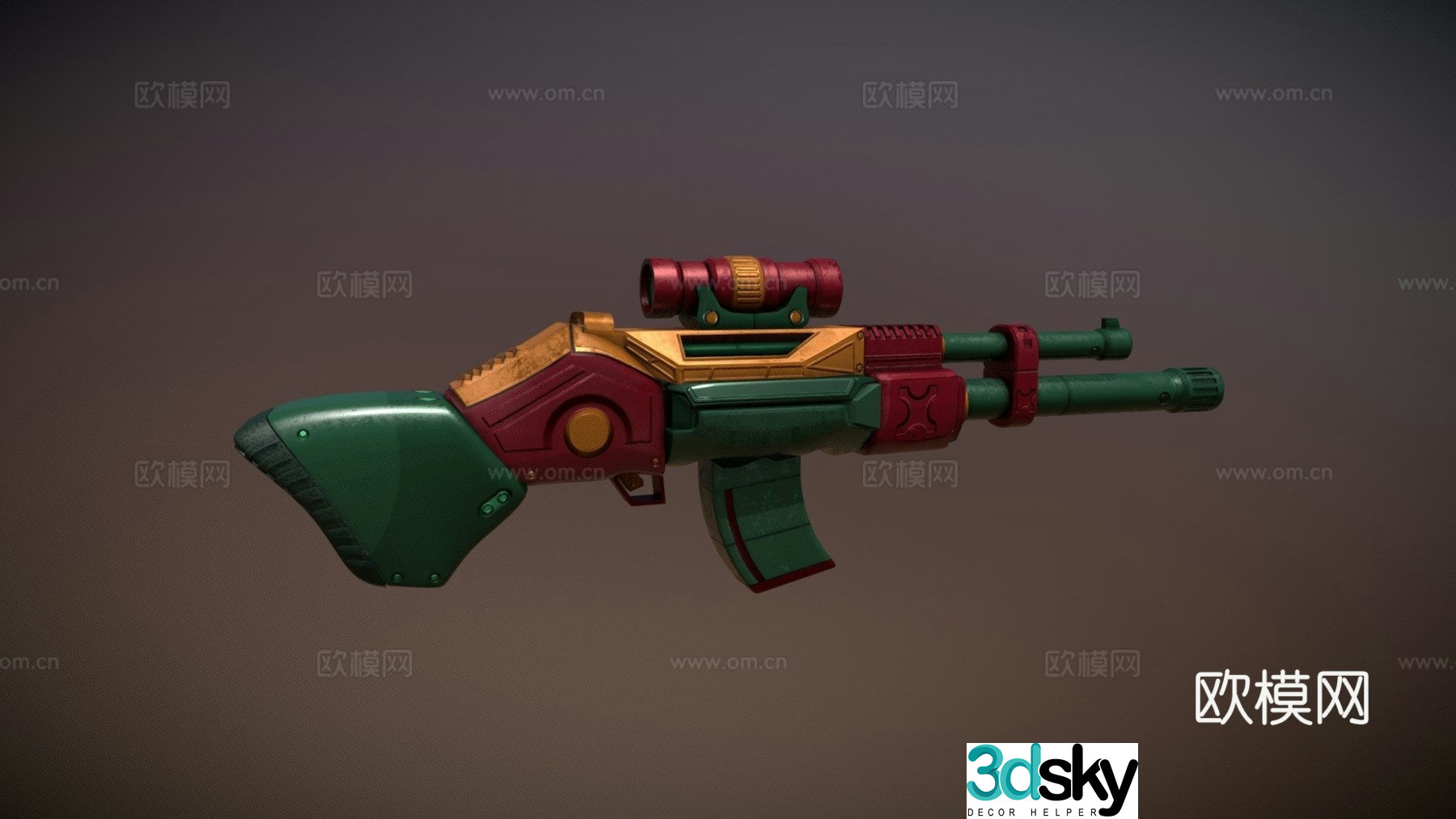 weapon 3d model