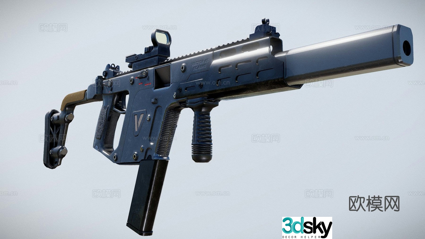 KRISS Vector .45 ACP3d model