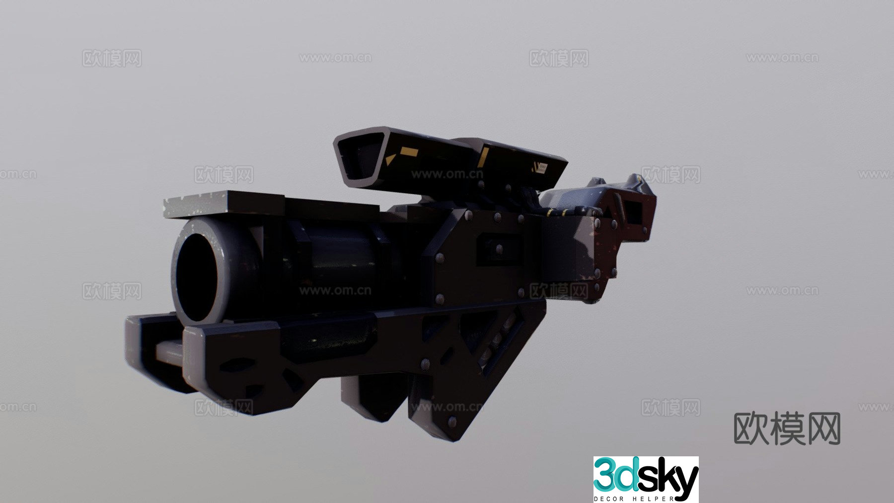GEP gun V2 3d model