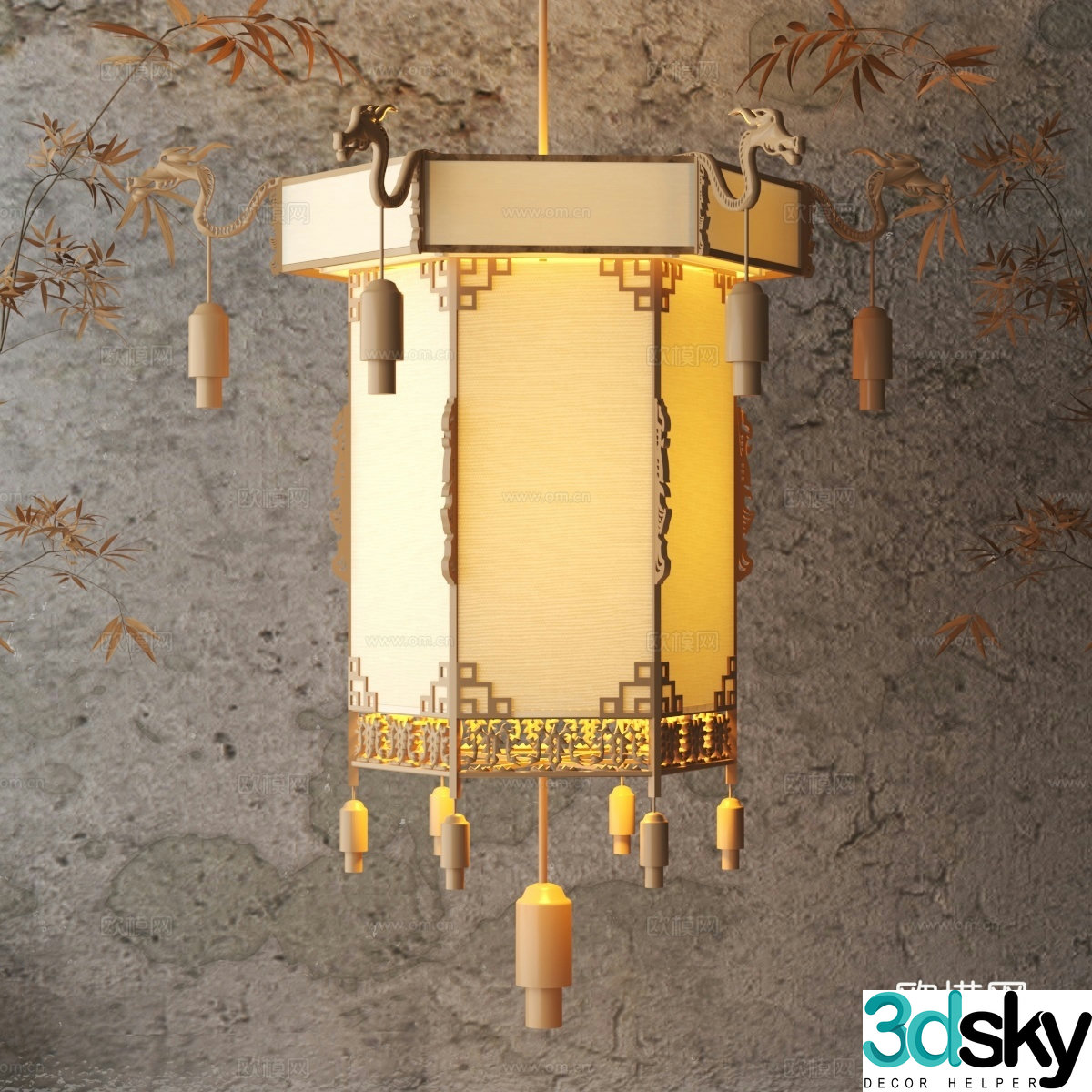 Lantern 3d model