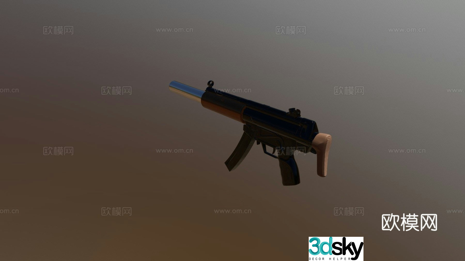 My thoughts on the new MP5SD 3d model