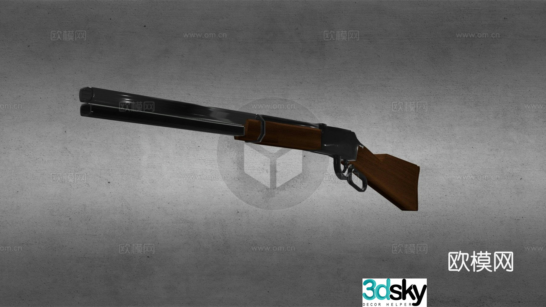 winchester 94 3d model