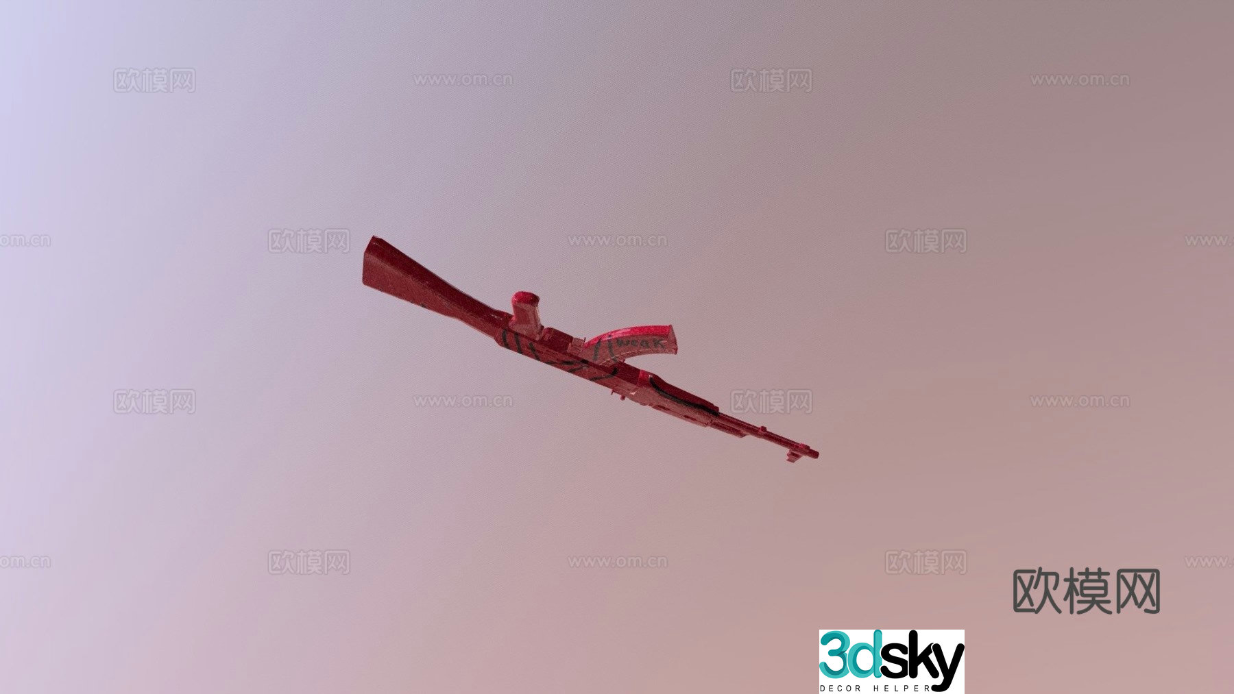 AK47 blurred version Fn13d model