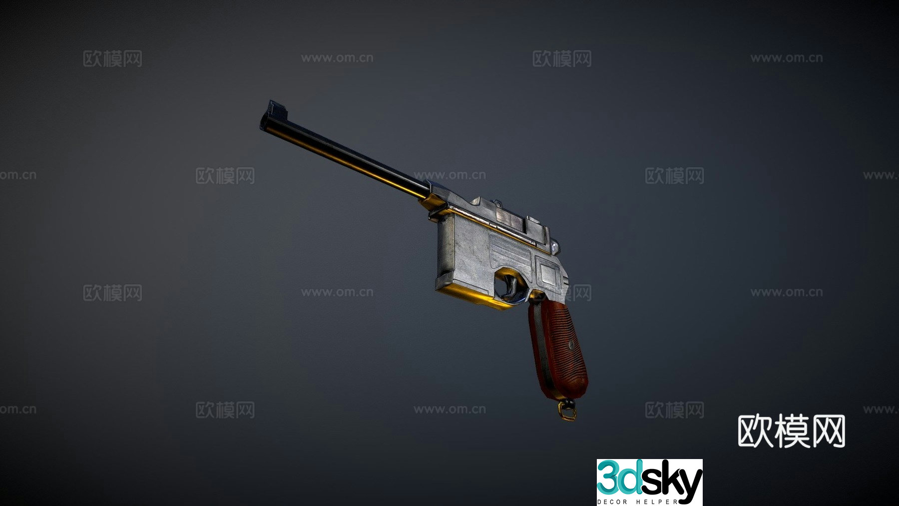Red 9 3d model