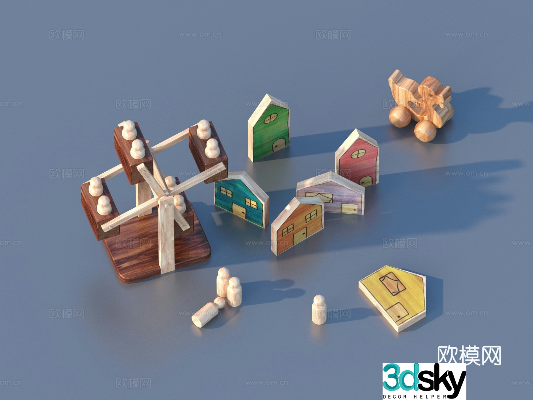 Toy Cartoon 3d Model