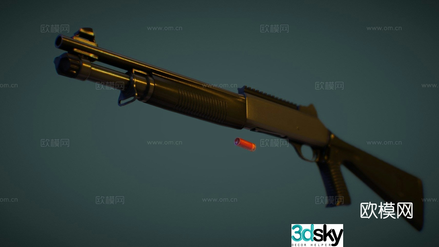 Benelli M4 Super 90 (M1014) 3d model