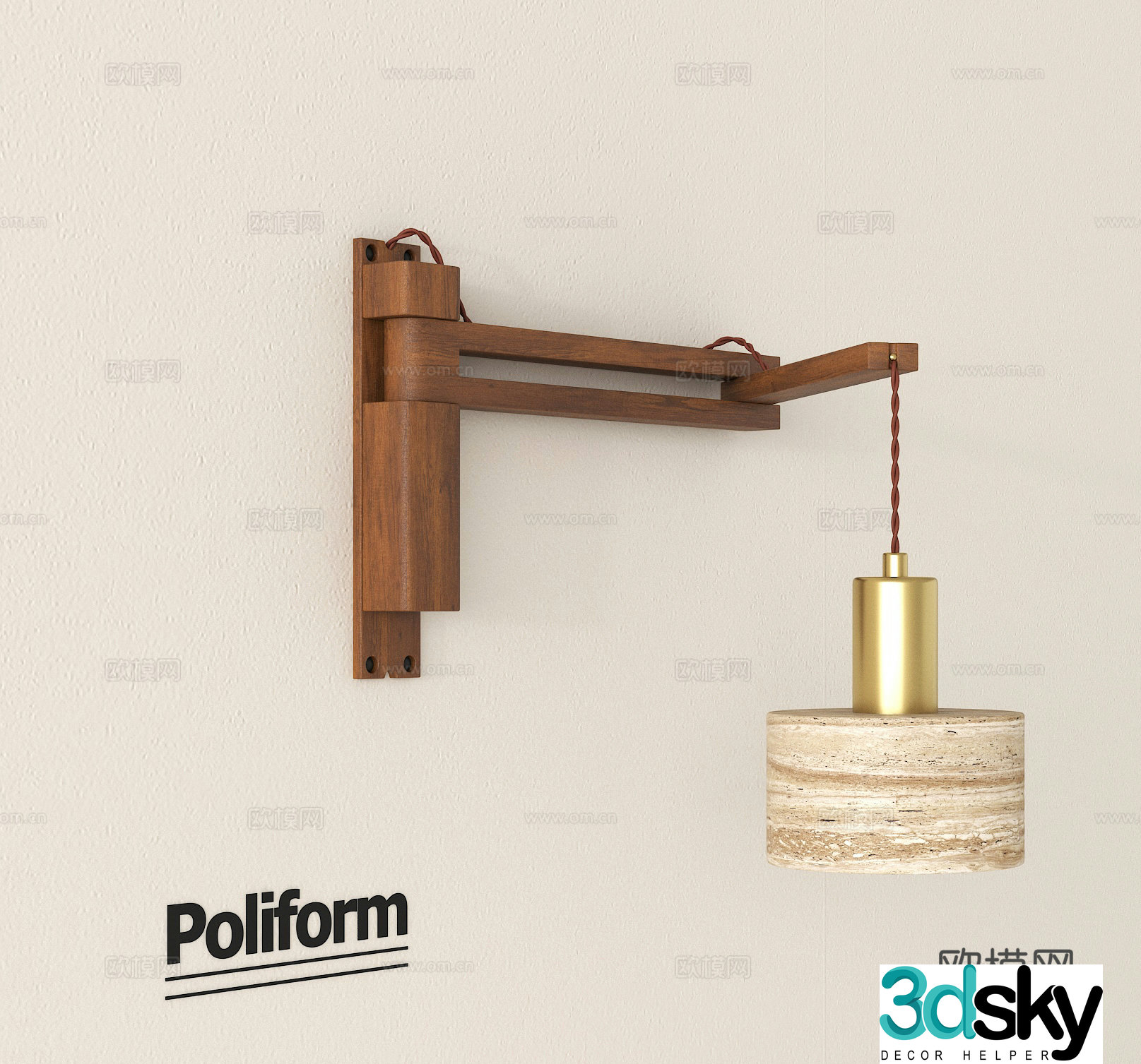 Wall lamp 3d model