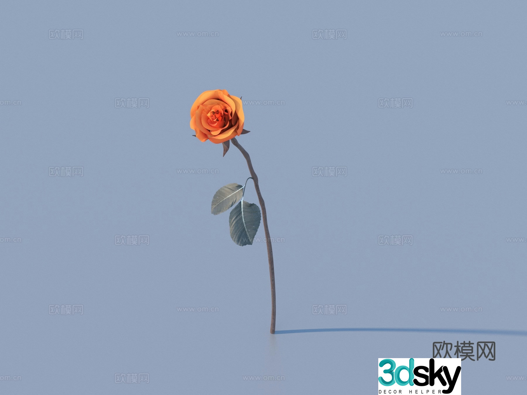 Flowers Wild Flowers Green Plants Flowers 3D Model