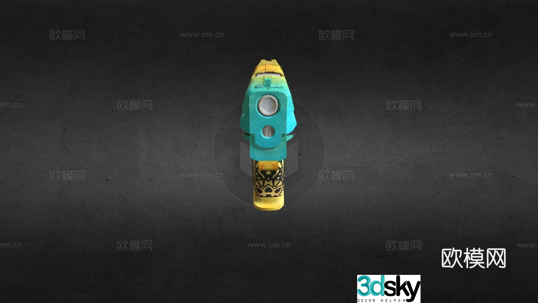 P2000-Amber 3d model
