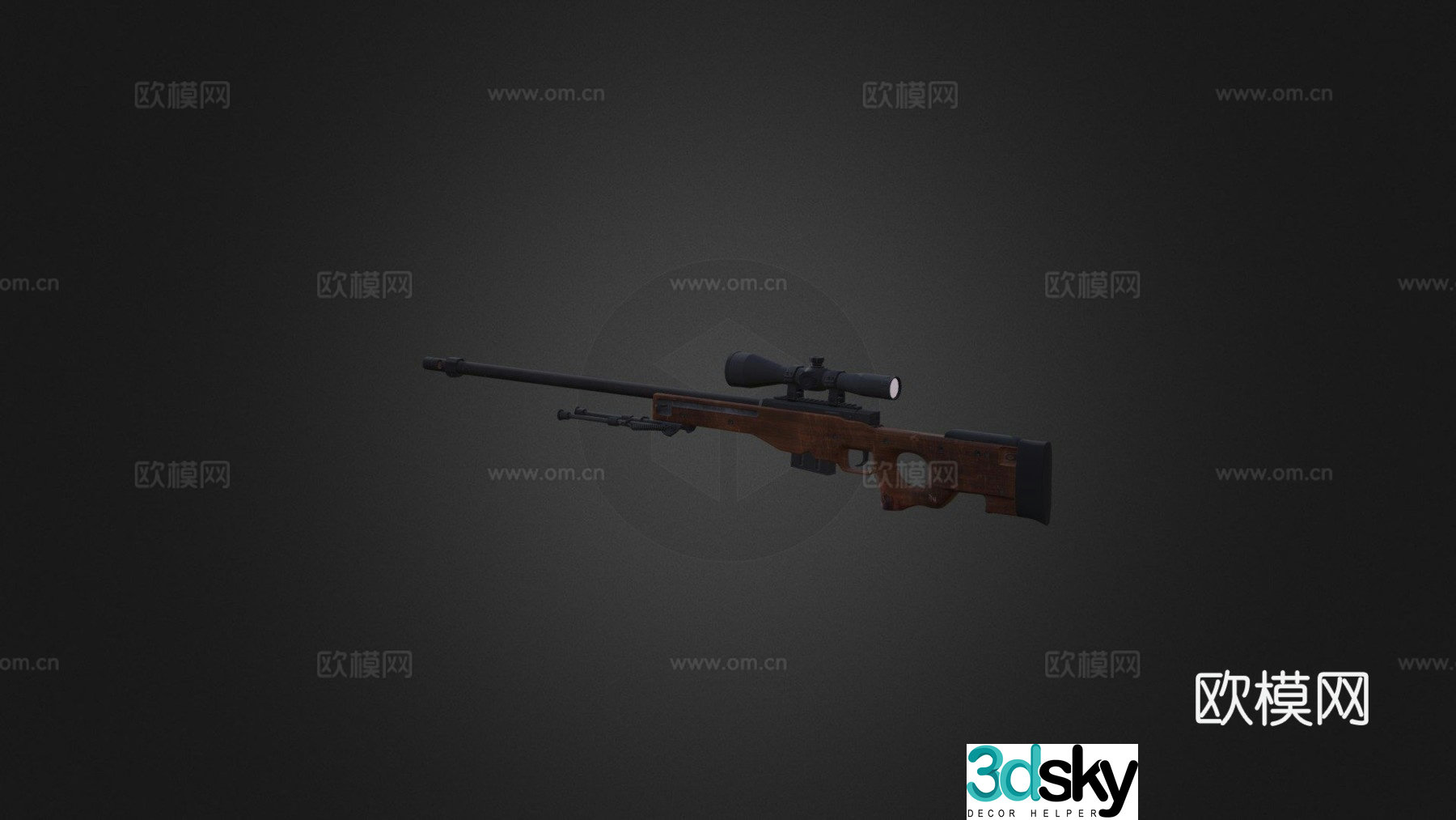 AWP-Marksman 3d model